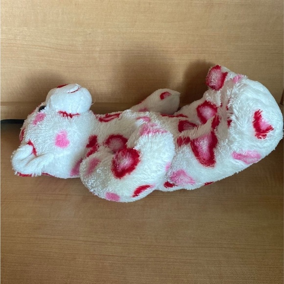 Build a Bear Workshop Plush Valentines Heart White Bear - Picture 3 of 10
